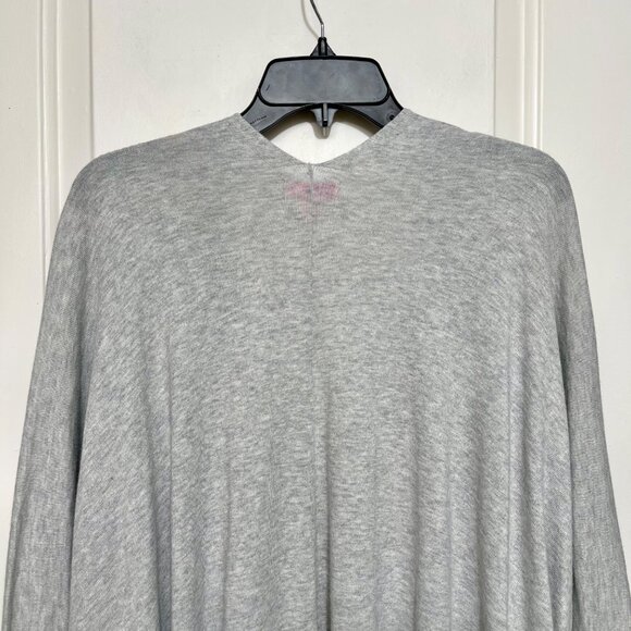 Lilly Pulitzer Colina Cardigan Fringe Sweater in Heathered Swordfish Gray Size S - Picture 8 of 11